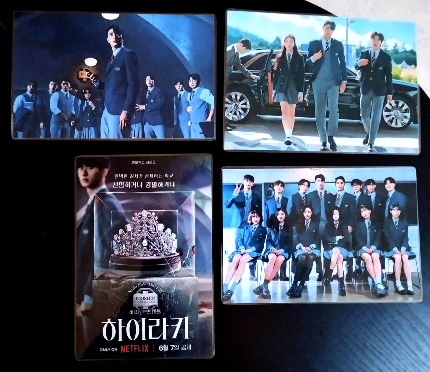 Pack décoration K drama HIERARCHY plus marque page assorti