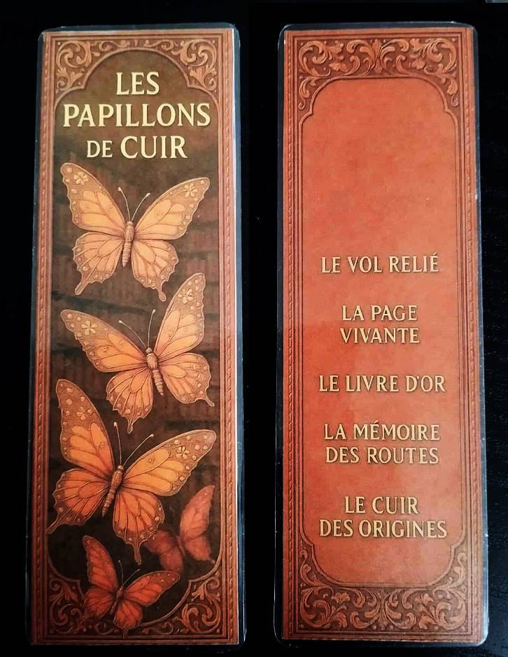 THE Binder's Decoration Pack: Leather Butterflies + Bookmarks