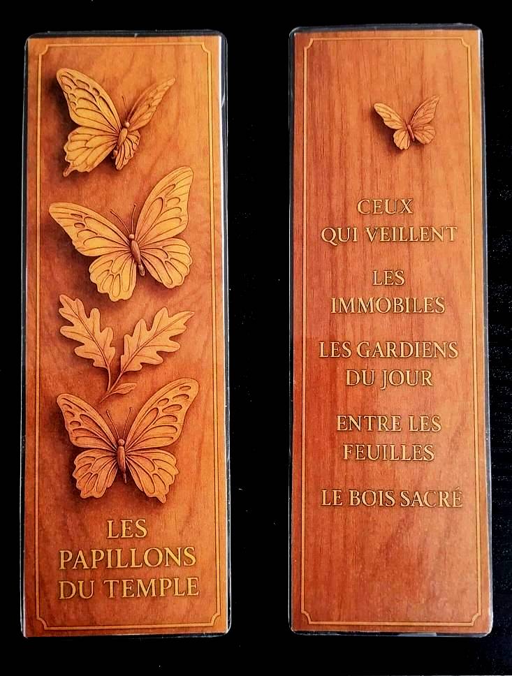 Pack décoration LE MENUISIER Les papillons du temple