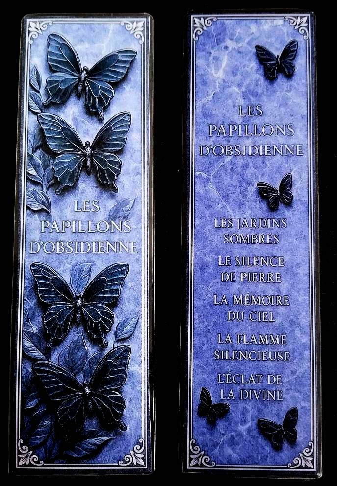 Pack décoration LE SCULPTEUR Les papillons d'obsidienne