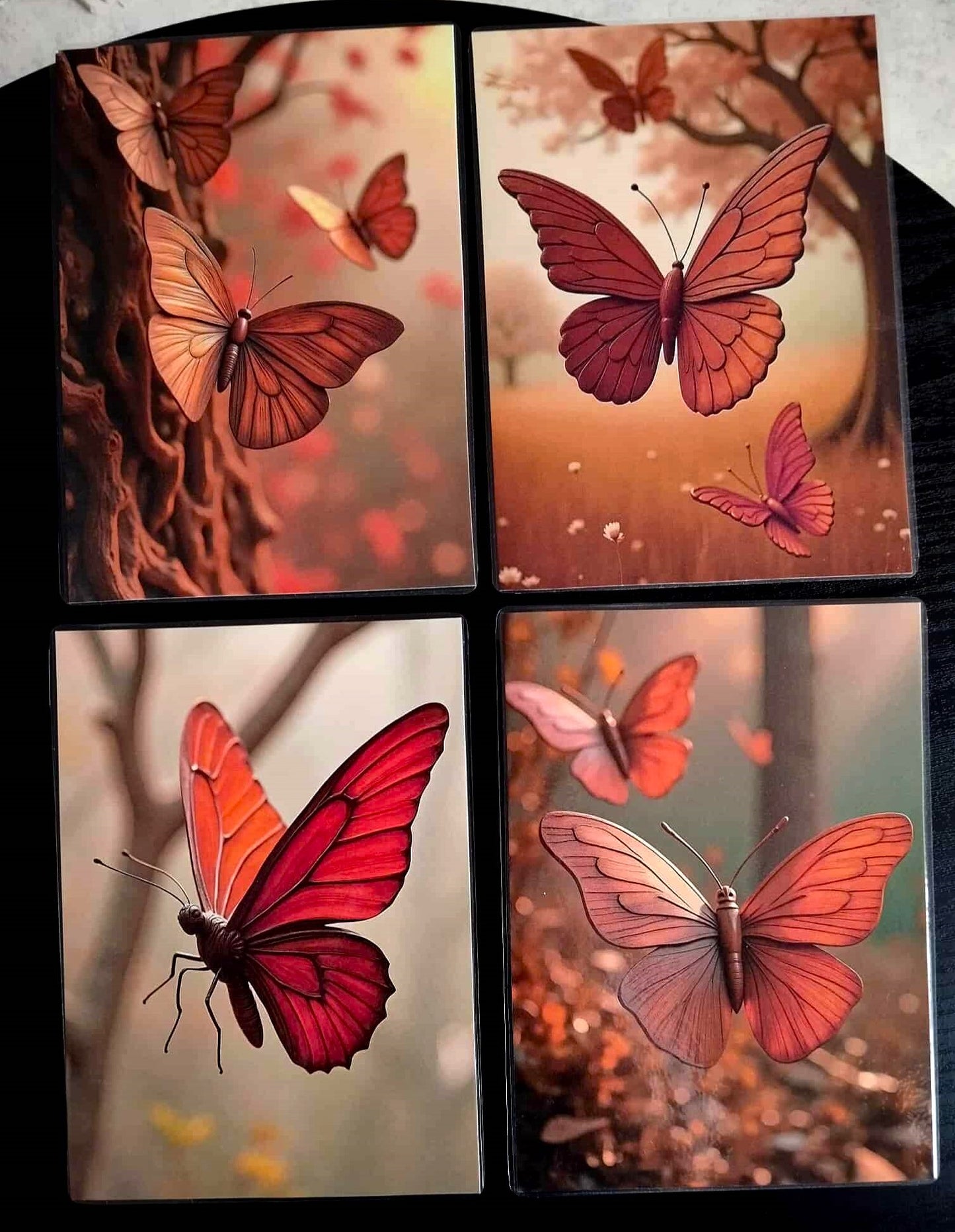 Pack décoration LE MENUISIER Les papillons d'acajou