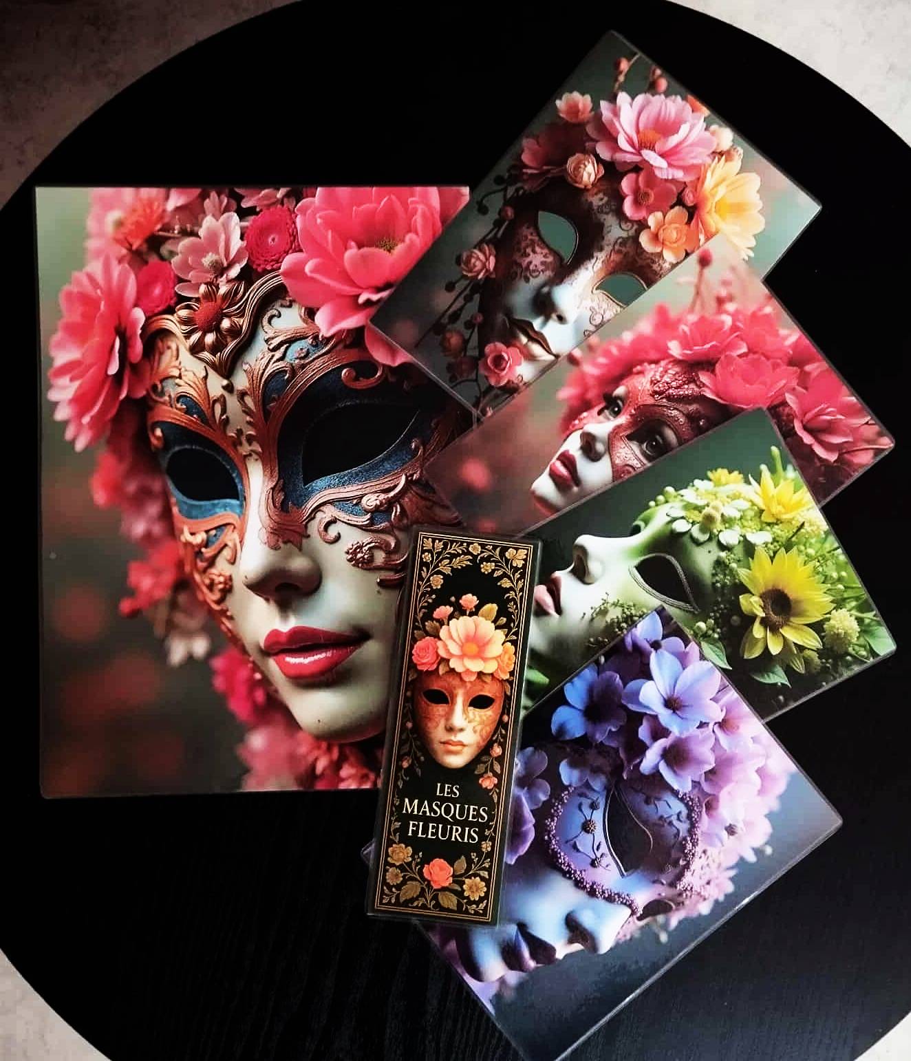 image principale de pack décoration l'atelier des mondes perdus la botaniste cycle 2 les masques fleuris 