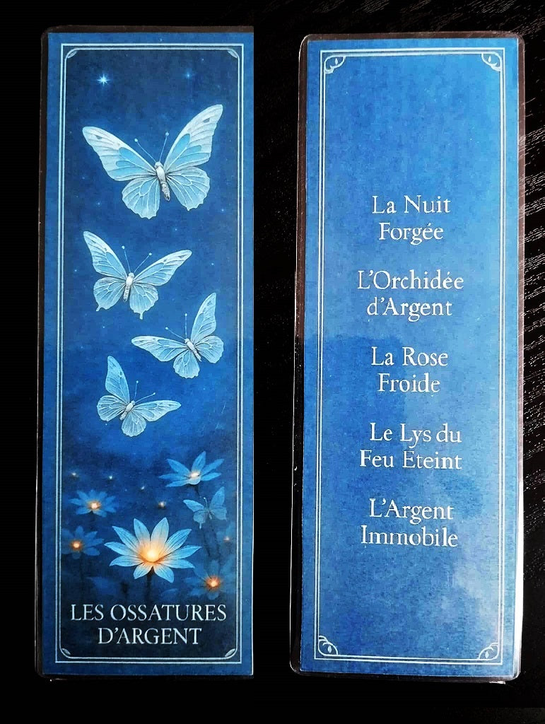 Pack décoration LE FORGERON Les ossatures d'argent + marque page