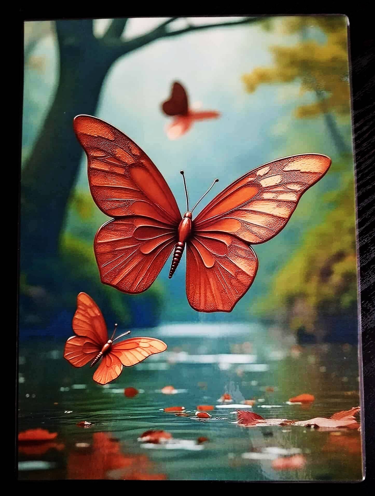 THE BLACKSMITH Decoration Pack: Bronze Butterflies + Bookmark