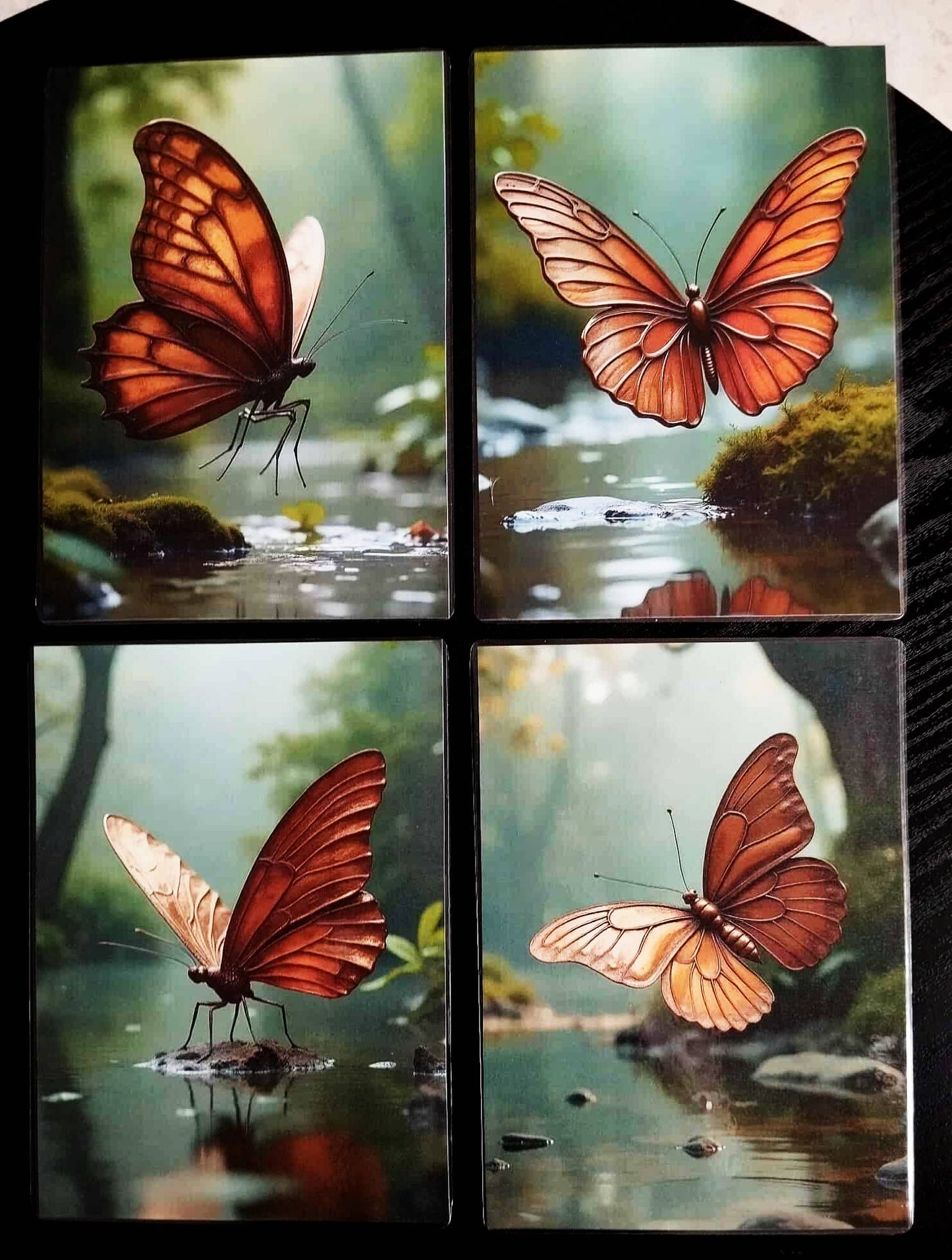 THE BLACKSMITH Decoration Pack: Bronze Butterflies + Bookmark