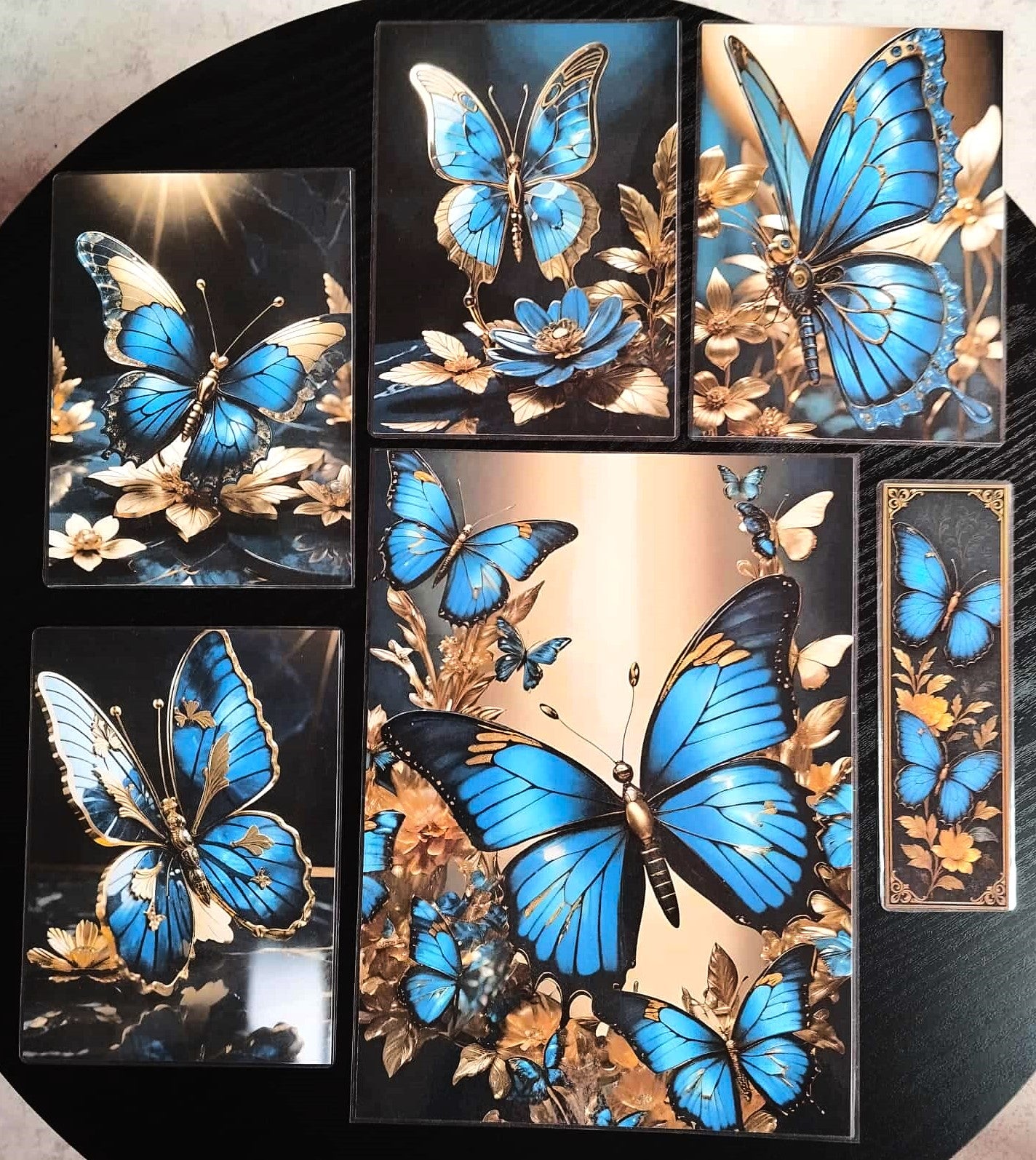 Pack décoration – L’Atelier des Mondes Perdus – Le Joaillier – Les Papillons Bleus