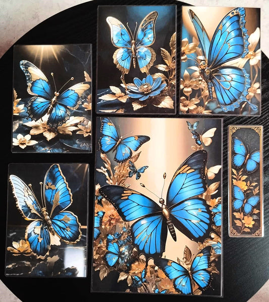 Pack décoration – L’Atelier des Mondes Perdus – Le Joaillier – Les Papillons Bleus