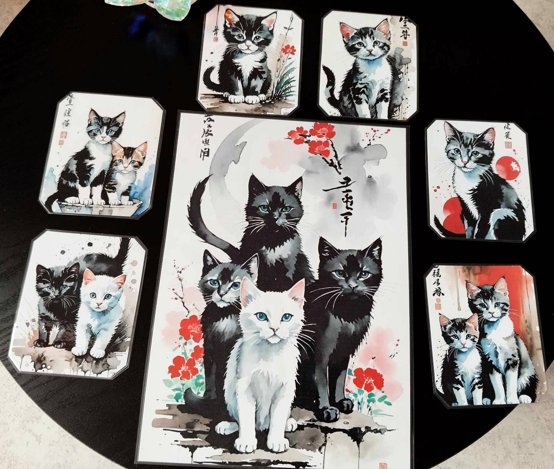 image principale de pack décoration les chatons style asiatique