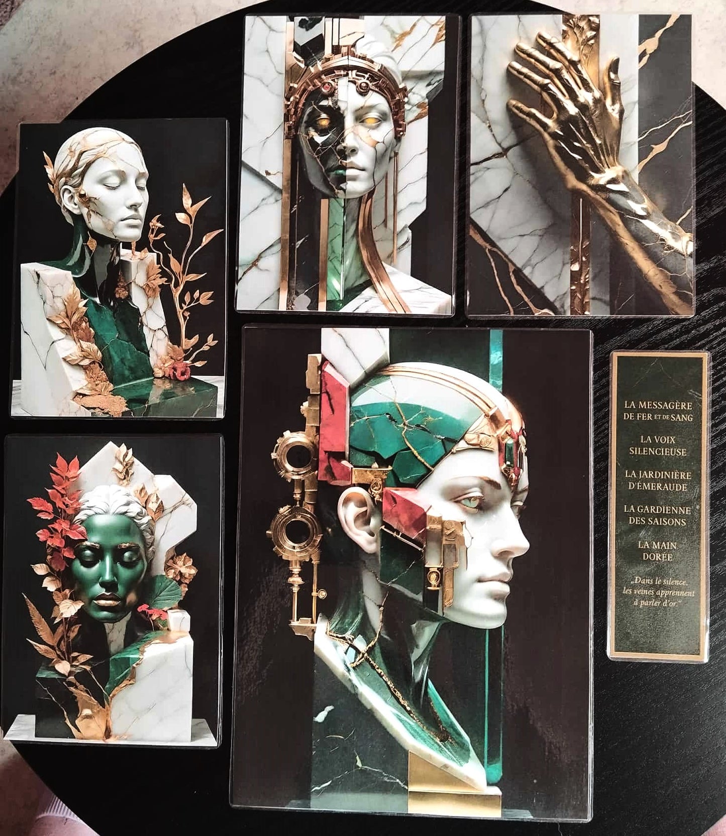 Pack décoration – L’Atelier des Mondes Perdus – Le Sculpteur – Les Veines du Silence