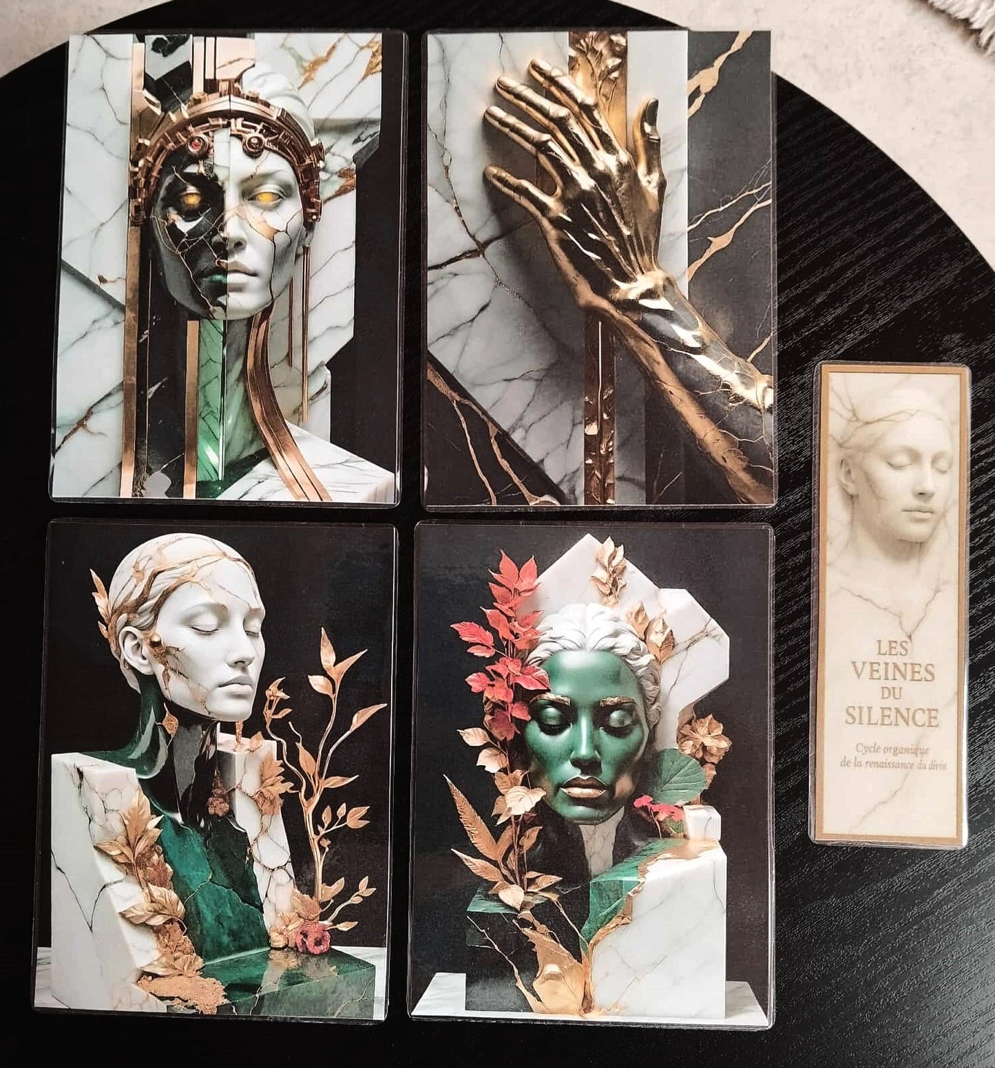 Pack décoration – L’Atelier des Mondes Perdus – Le Sculpteur – Les Veines du Silence