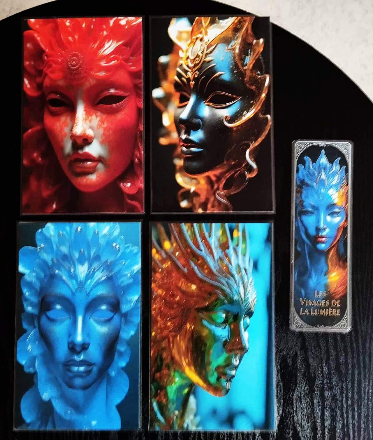 Pack décoration LE SOUFFLEUR DE VERRE Les visages de la lumière