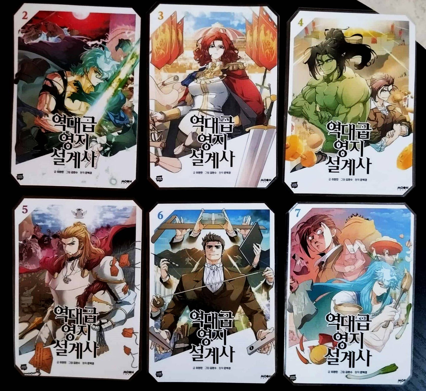 Webtoon decoration pack THE GREATEST ESTATE DEVELOPER