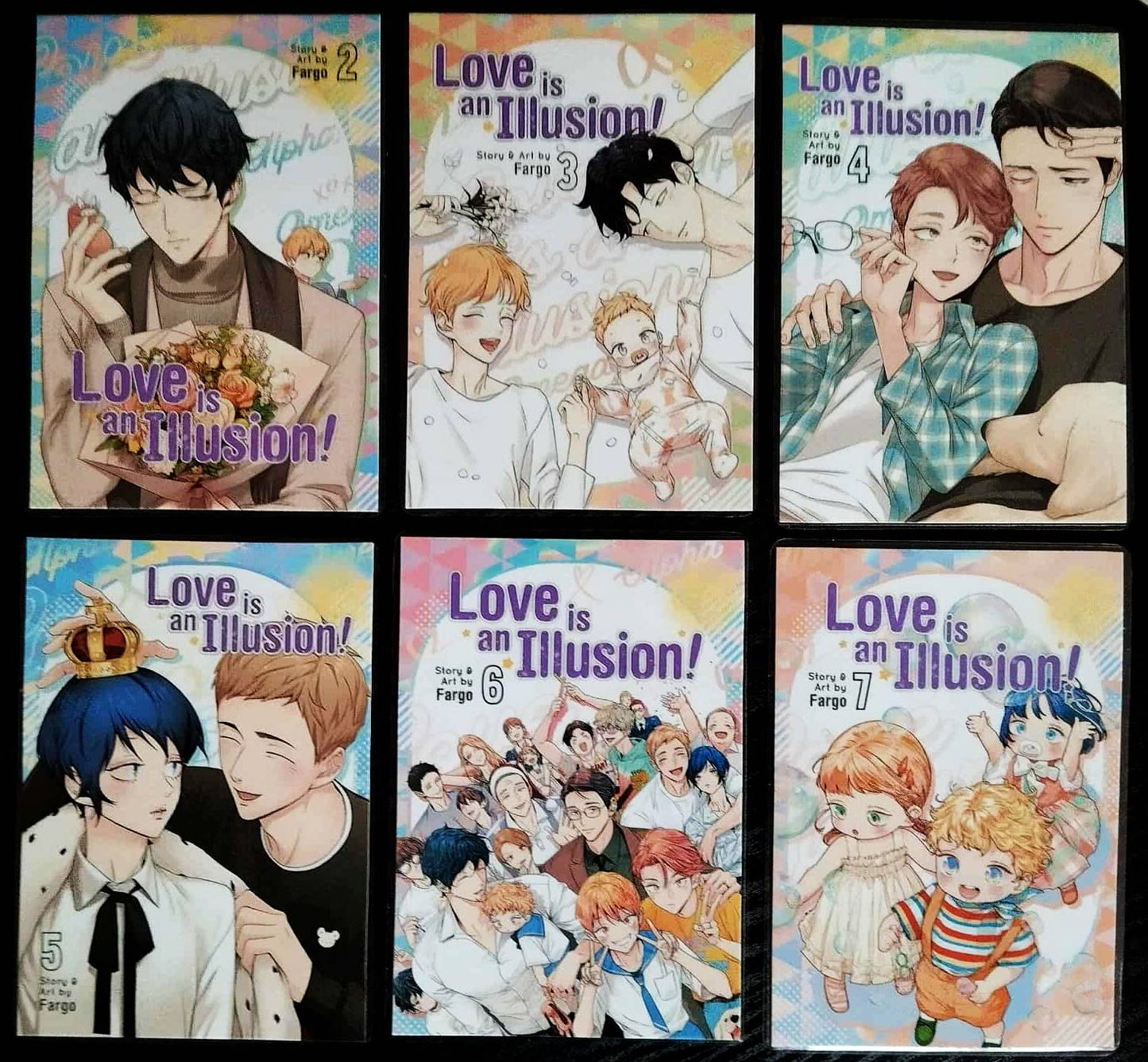 Pack décoration Webtoon boy's love yaoi LOVE IS AN ILLUSION