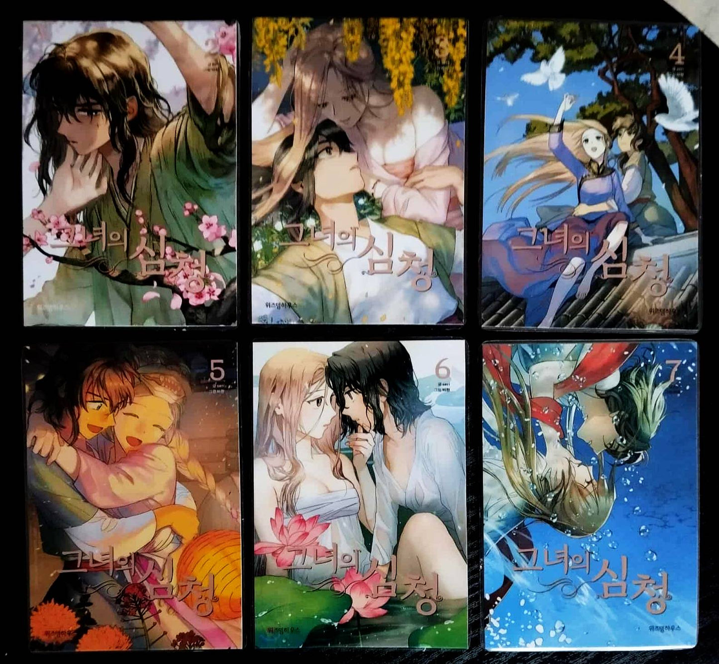 Pack décoration Webtoon girl's love yuri HER SHIM CHEONG