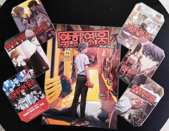 Pack décoration Webtoon – WEAK HERO CLASS 1déco fan manhwa coréen.