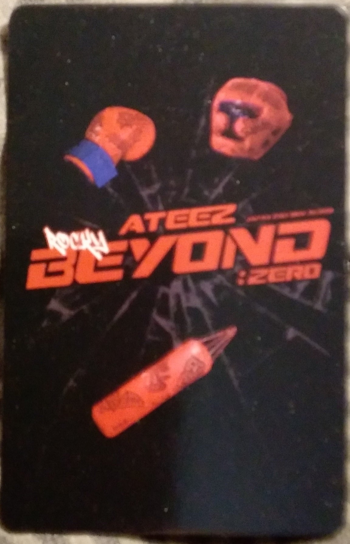 Photocard  ATEEZ  Beyond zero.  Wooyoung