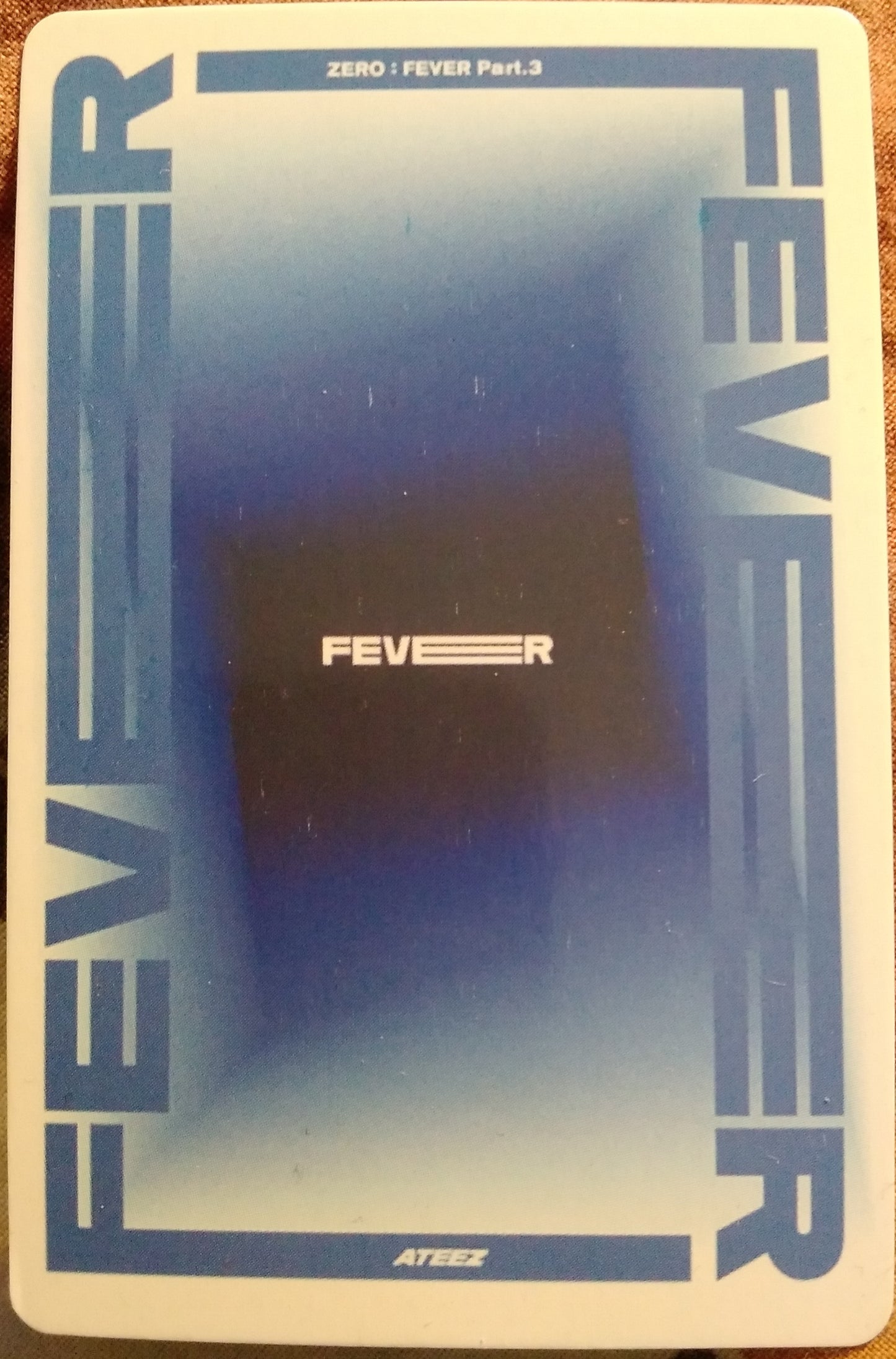 Photocard  ATEEZ  Fever part 3  Deja vu  YEO SANG