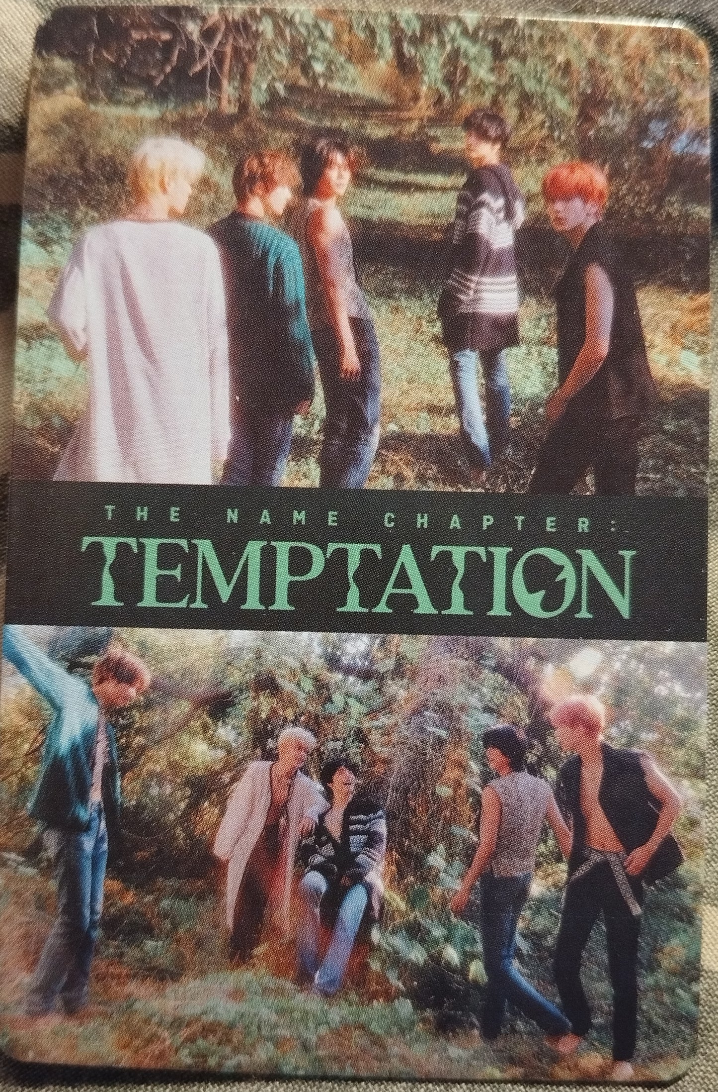 Photocard  TXT  Temptation.  Choi soobin  Beomgyu