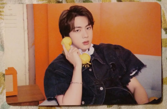 BTS photocard Permission to dance Butter Jin