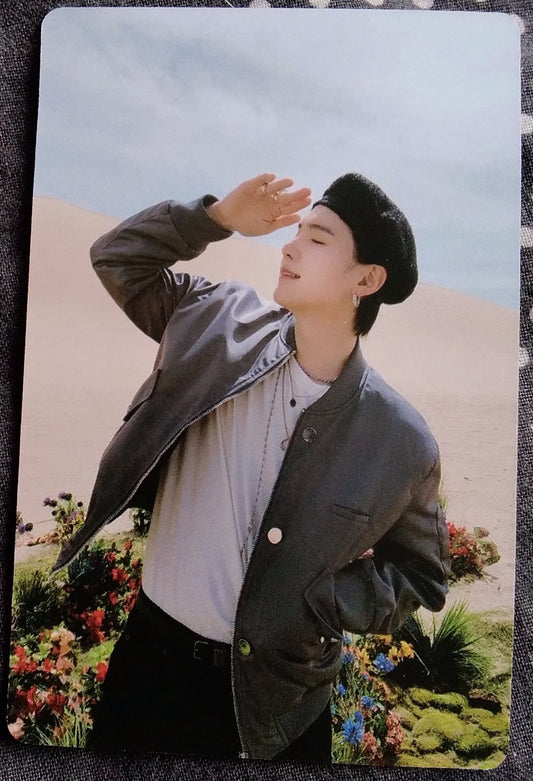 BTS photocard  yet to come  SUGA