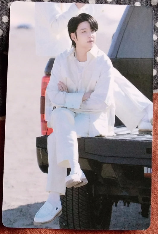 BTS photocard  yet to come  SUGA