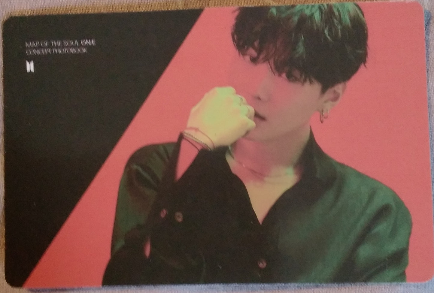 Photocard BTS Map of the soul one  SUGA