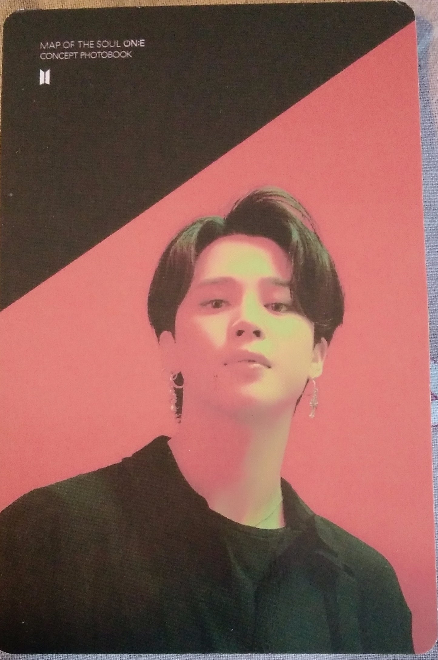 Photocard BTS Map of the soul one  JIMIN