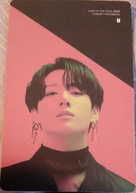 Photocard BTS Map of the soul one  JUNGKOOK