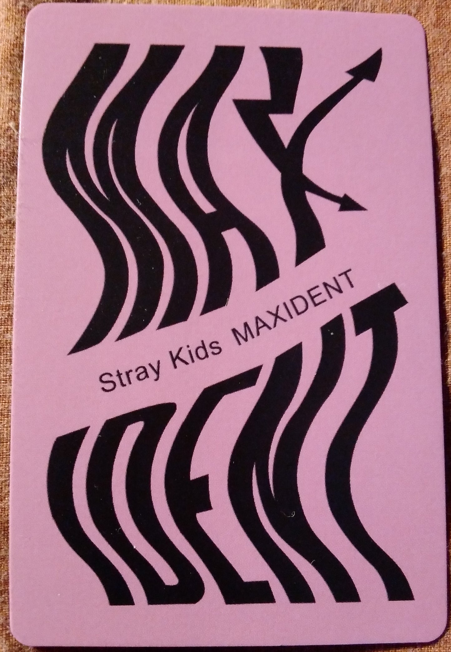 Photocard STRAYKIDS Maxident