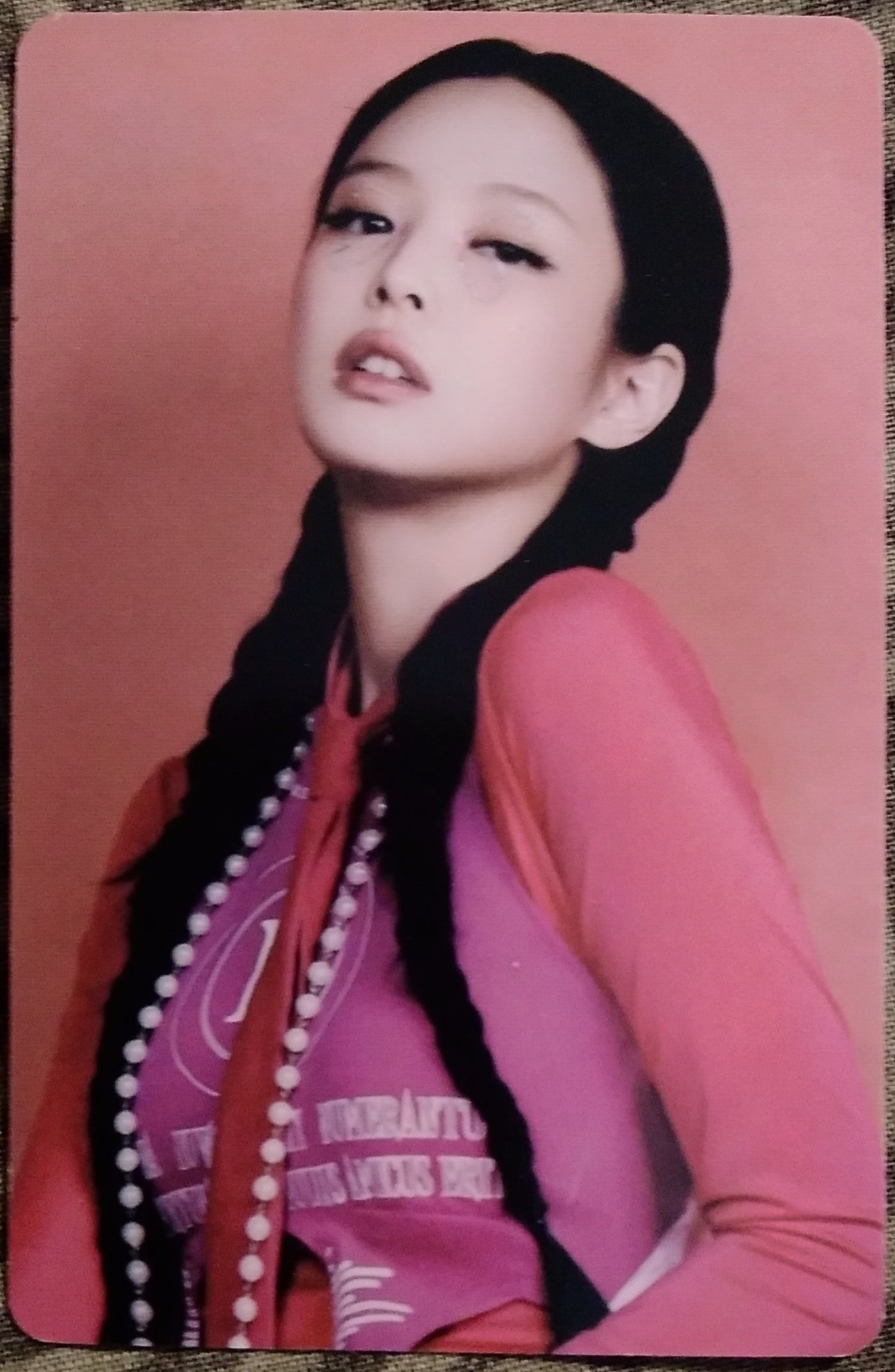 Photocard BLACKPINK  Born pink Jennie