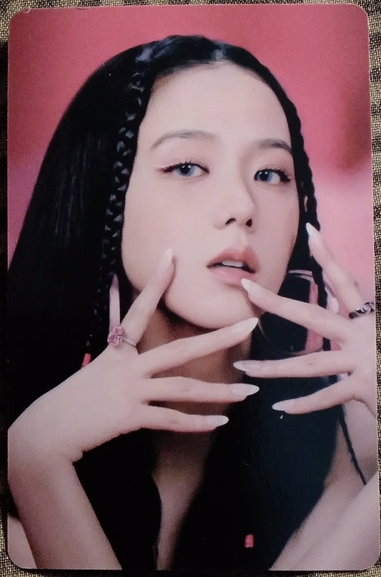 Photocard BLACKPINK Born Pink Jisoo
