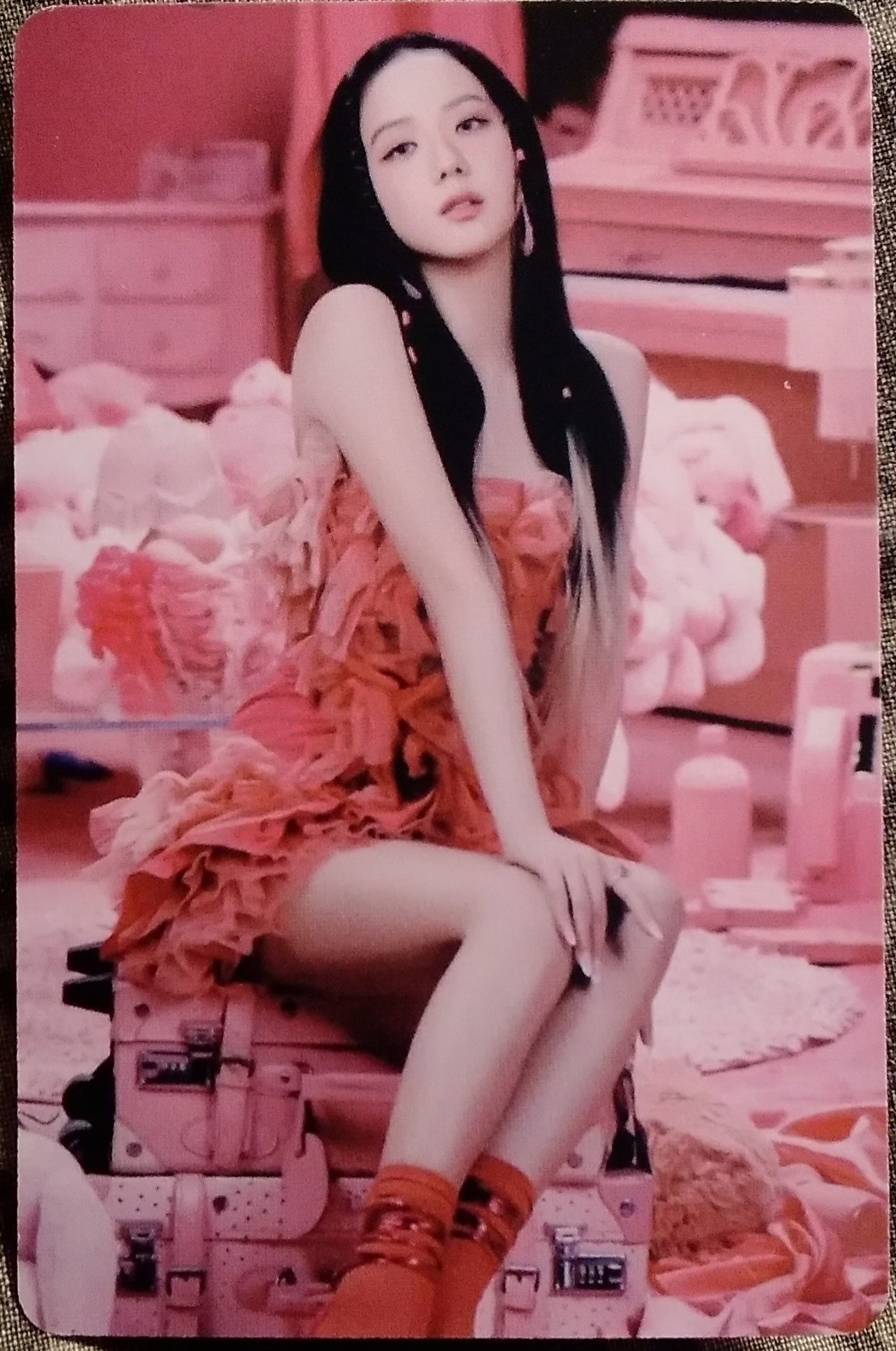 Photocard  BLACKPINK  Born pink Jisoo
