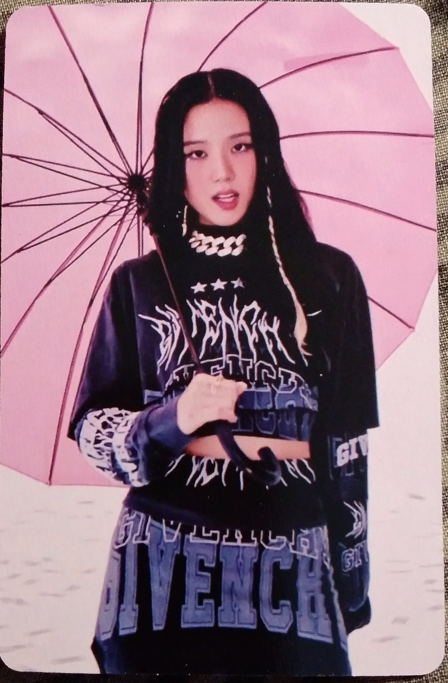 Photocard  BLACKPINK  Born pink Jisoo