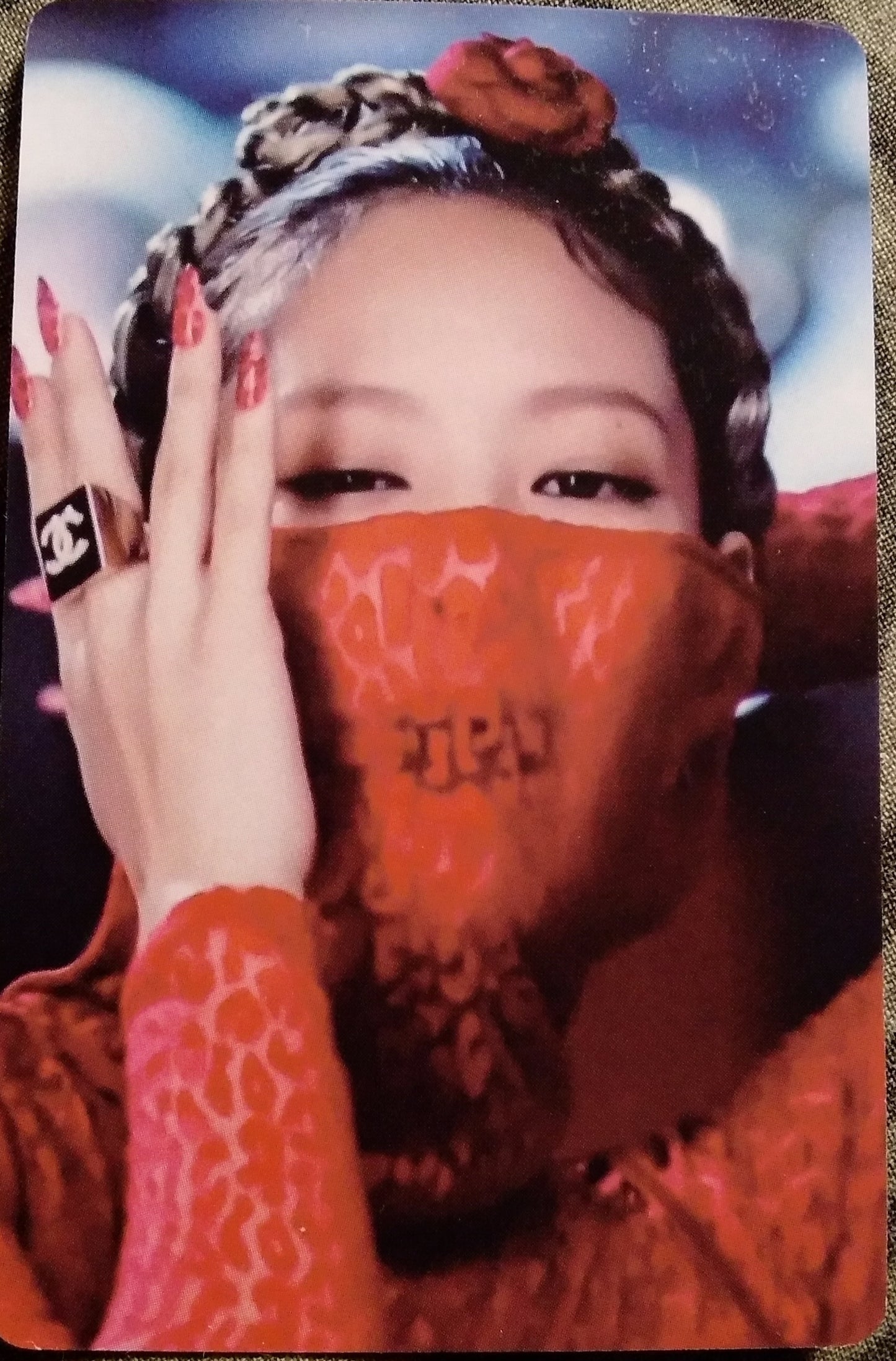 Photocard  BLACKPINK  Pink venom Jennie
