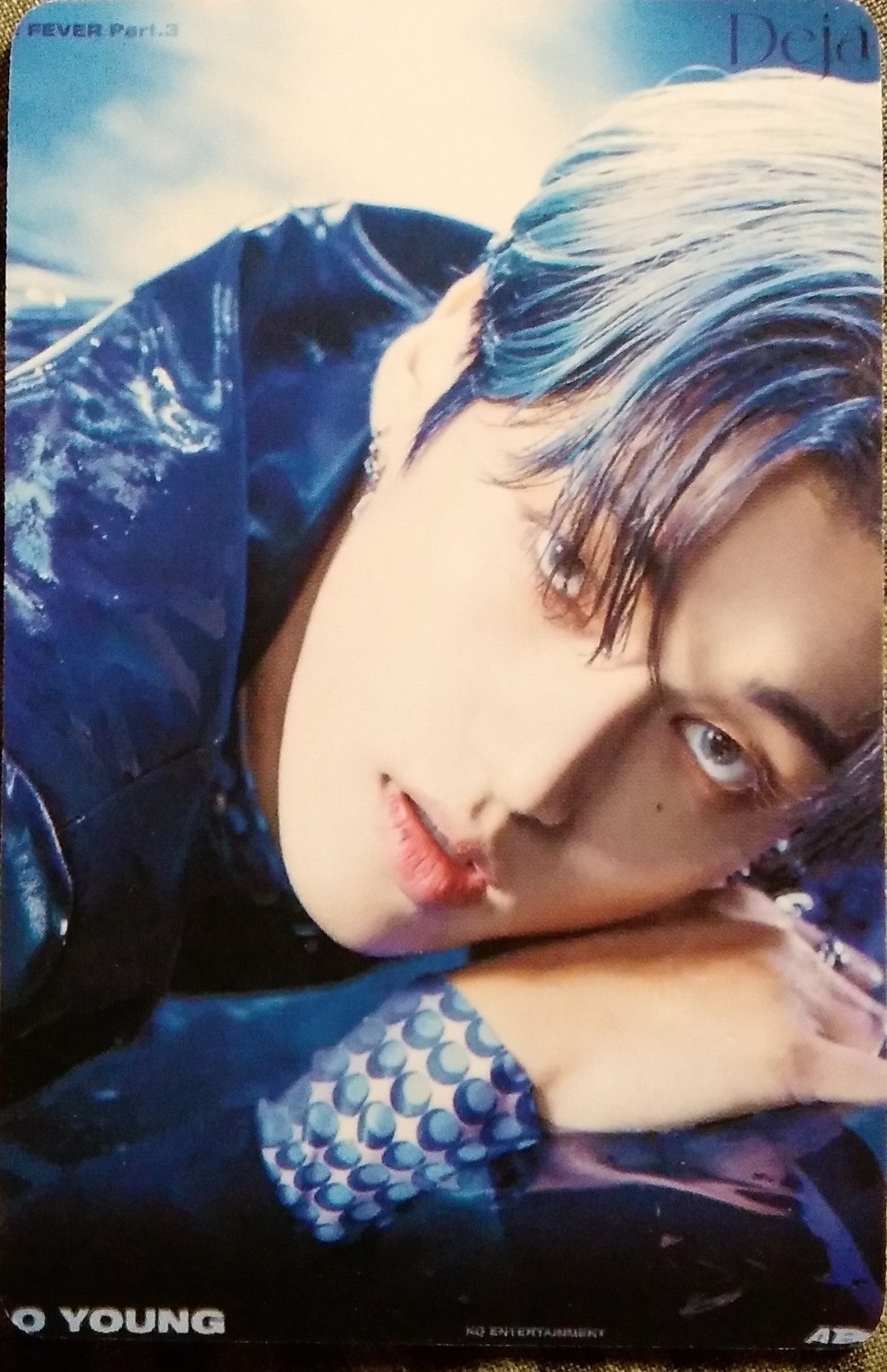 PHOTOCARD  ATEEZ  ZERO FEVER PART 3  WOOYOUNG