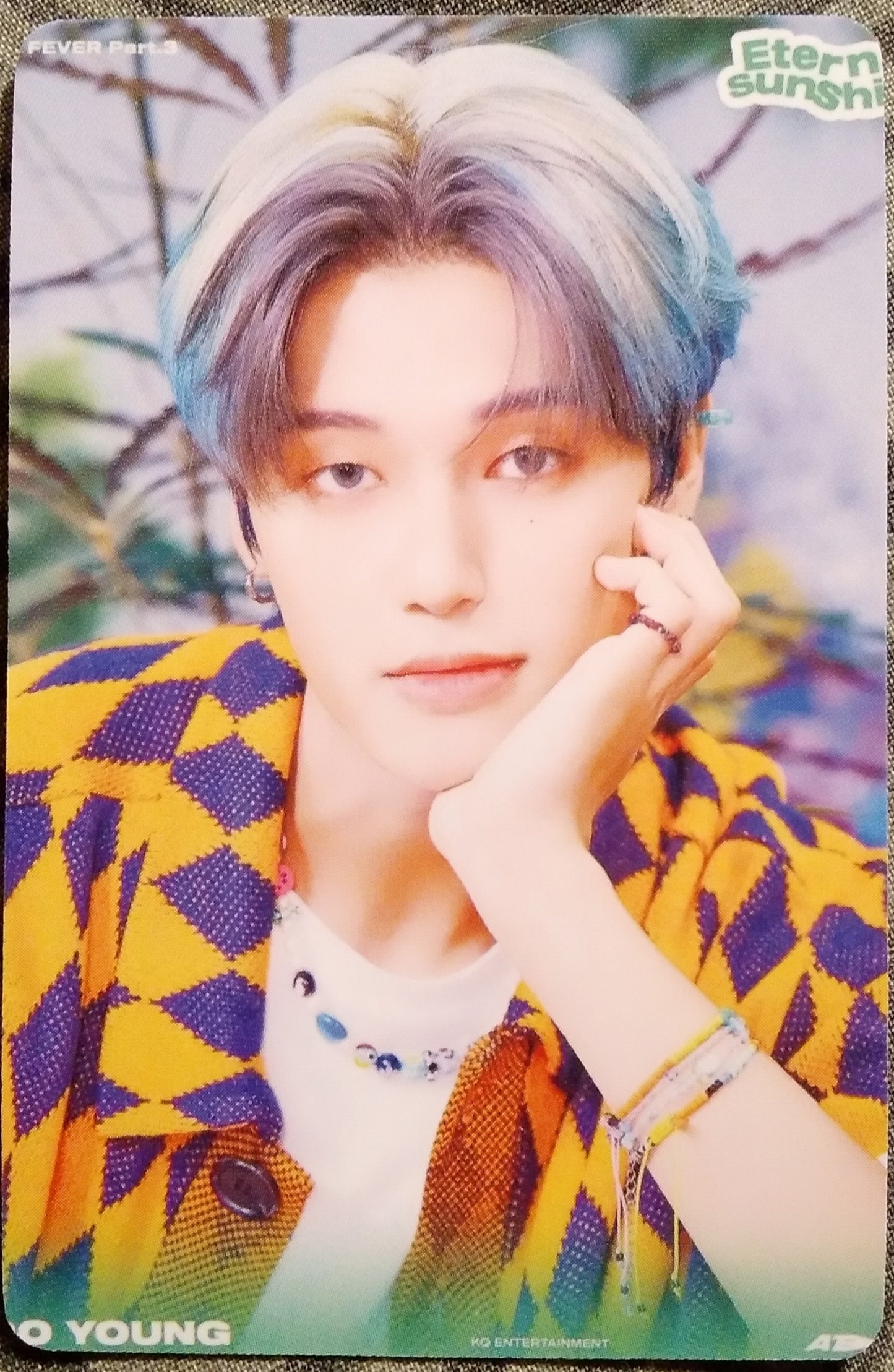PHOTOCARD  ATEEZ  ZERO FEVER PART 3  WOOYOUNG