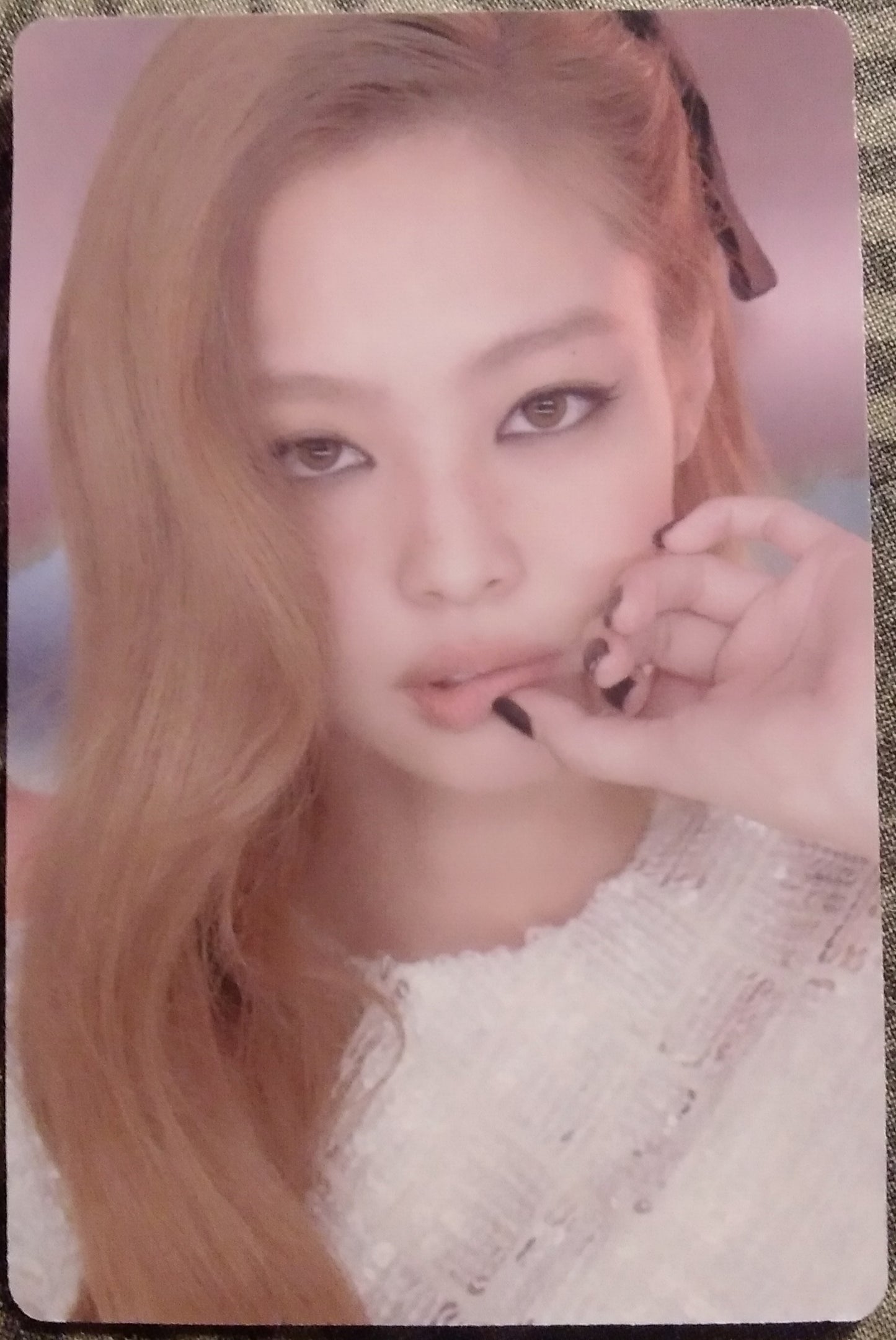 Photocard  BLACKPINK  Ready for love Jennie