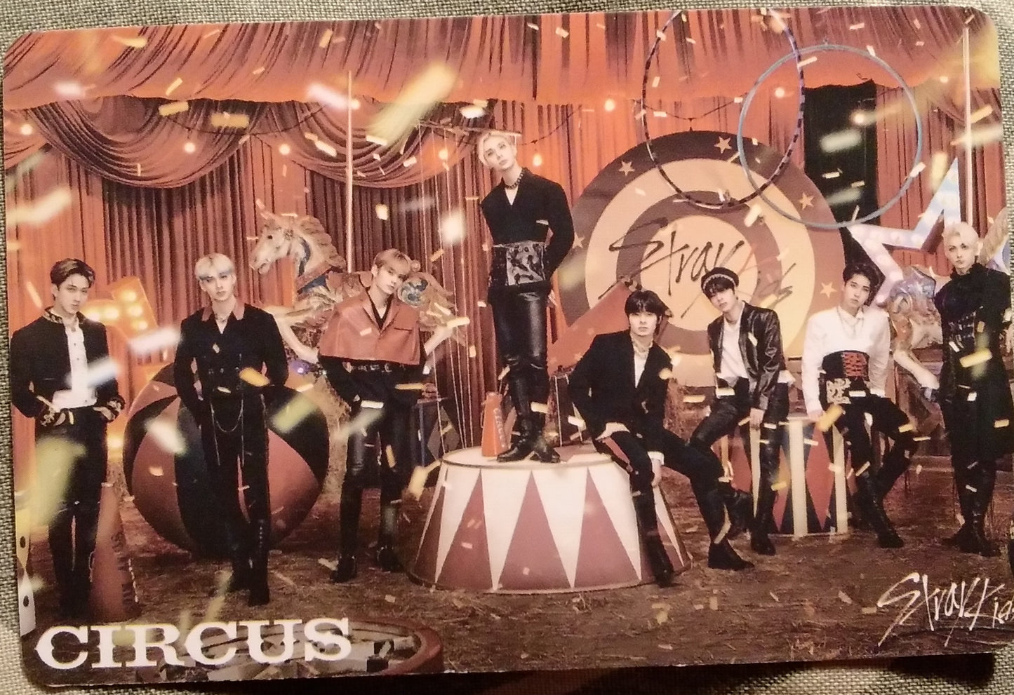 Photocard  STRAYKIDS  circus