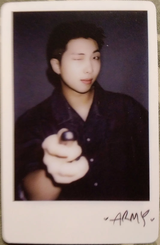 Photocard  BTS  Us, ourselves, we  RM