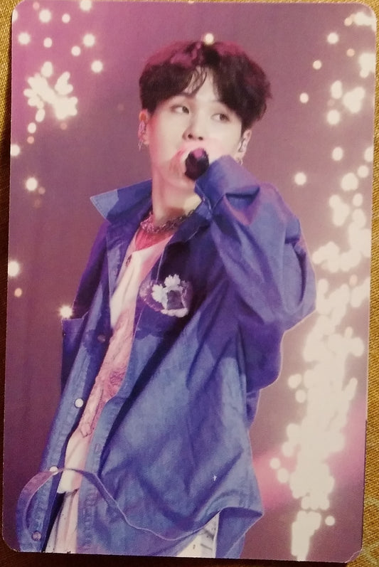 Photocard  BTS  Map of the soul 7  "The journey"  Suga