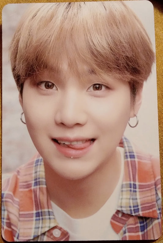 Photocard  BTS  Map of the soul 7  "The journey"  Suga