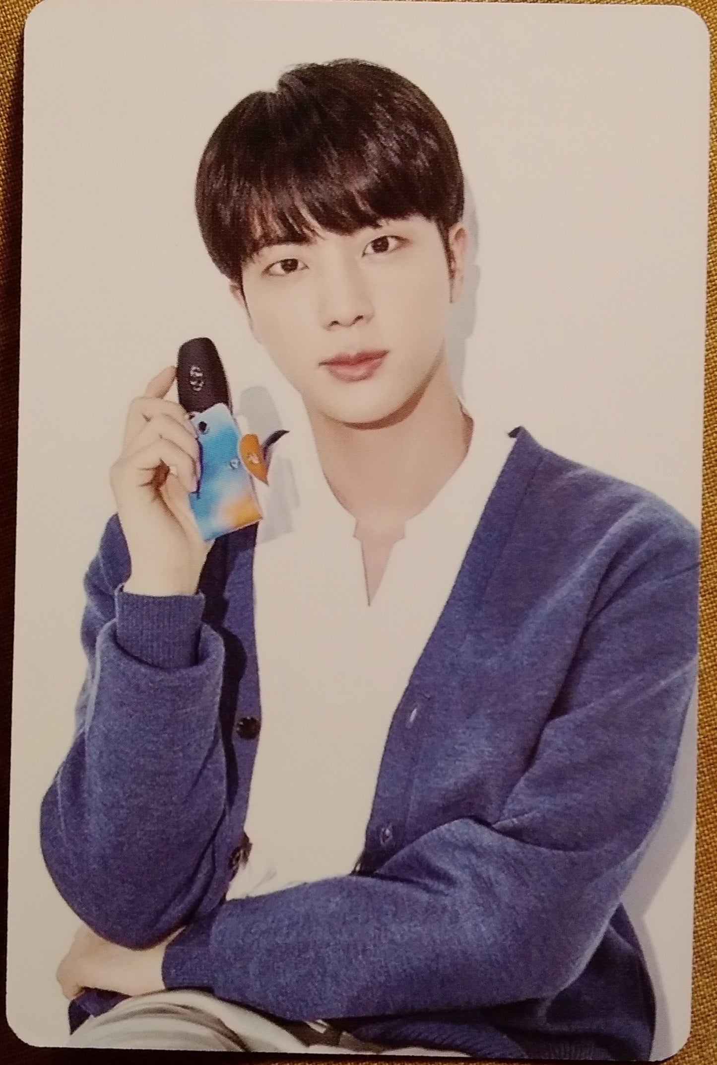 Photocard  BTS  Map of the soul 7  "The journey"  Jin