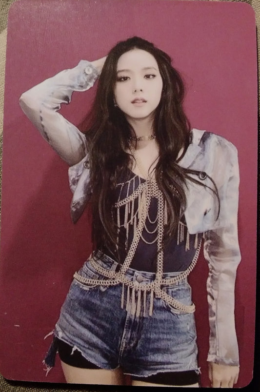 Photocard  BLACKPINK  How you like that  Jisoo