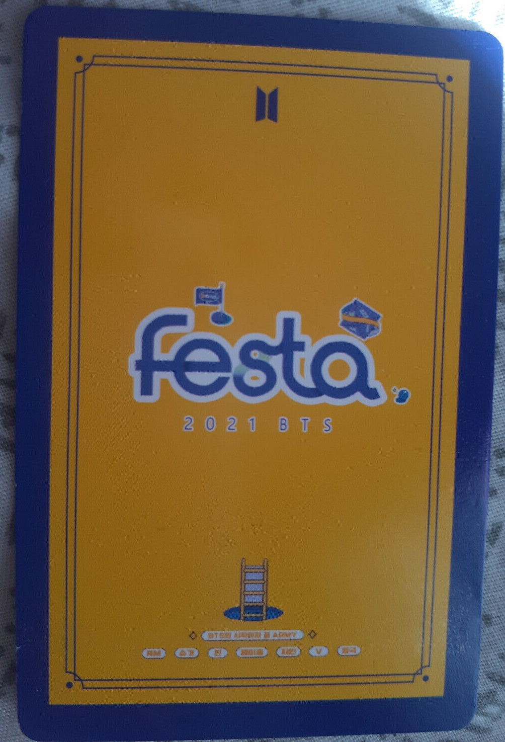 BTS photocard  FESTA OT7