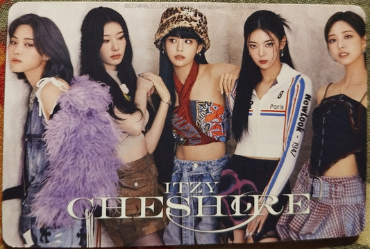 Photocard  ITZY  Cheshire