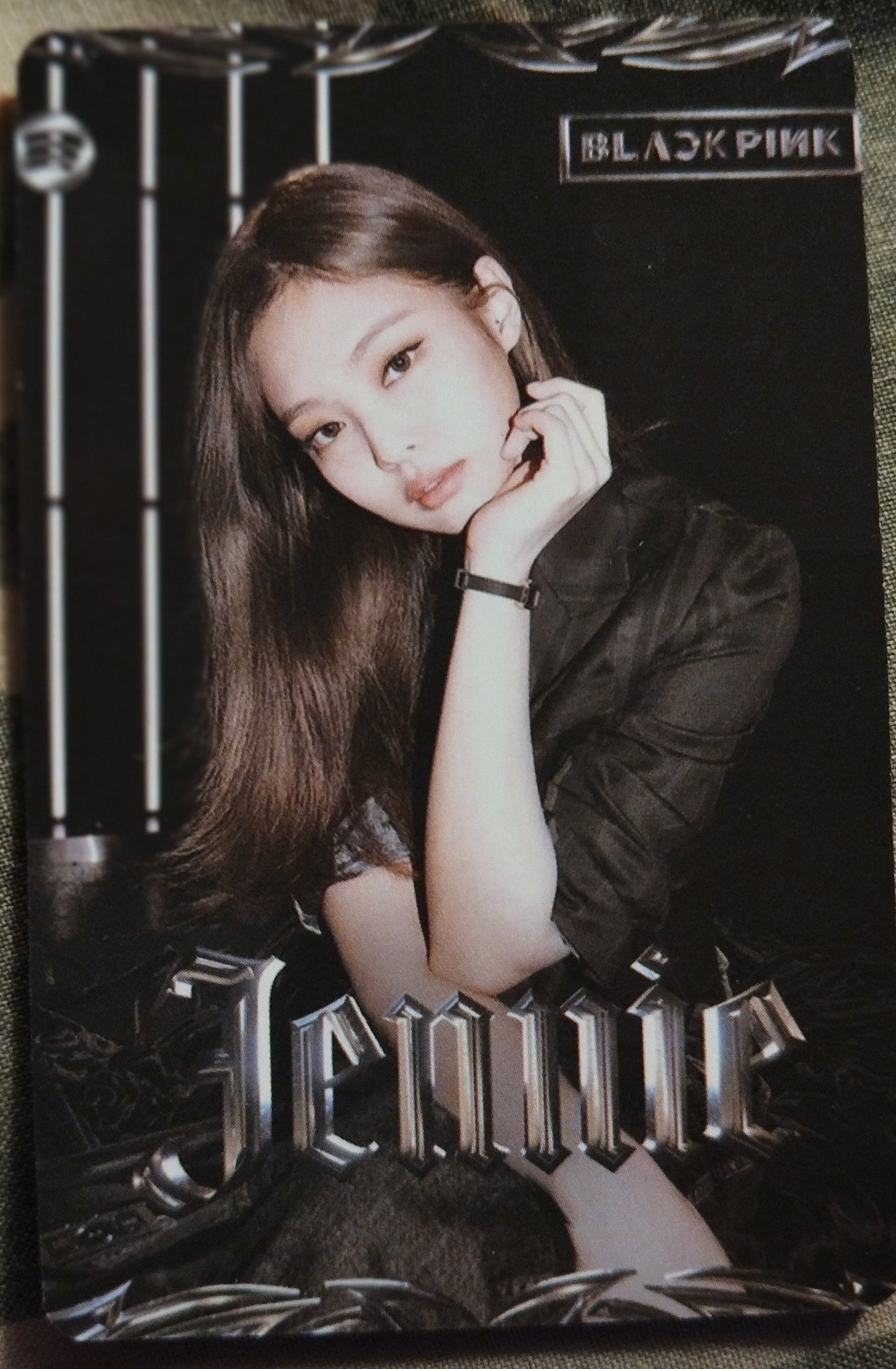 Photocard BLACKPINK  The album  Jennie