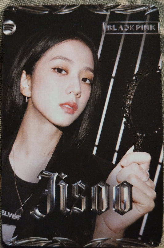 Photocard BLACKPINK  The album  Jisoo