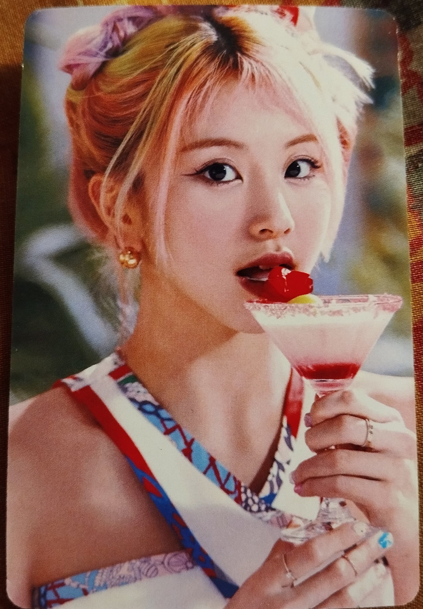 Photocard TWICE  The feels  Chaeyoung