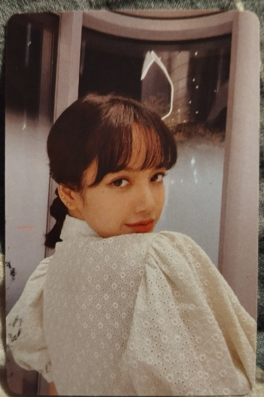 Photocard  BLACKPINK  Lisa  Videocall  D-Day solo